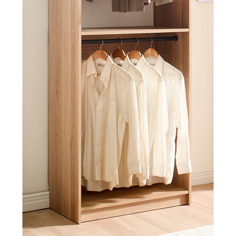 Kalinikos 31.4'' Closet System, Oak