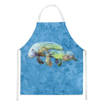 No Pattern Bib Apron