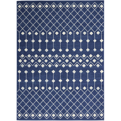 Brahn Argyle Indoor Rug