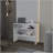 White Console Table With Open Storage