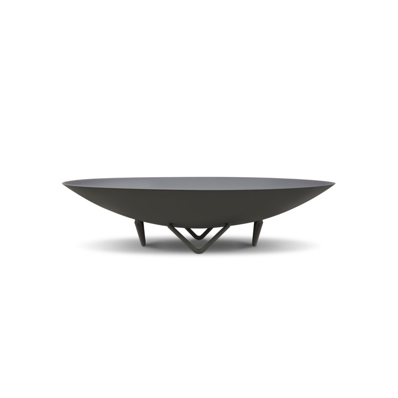Aso Outdoor Fire Pit, 19cm H x 77cm W x 77cm D