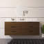 Ensemble de meuble-lavabo simple mural 60 po Mitchell-86855268-86855267