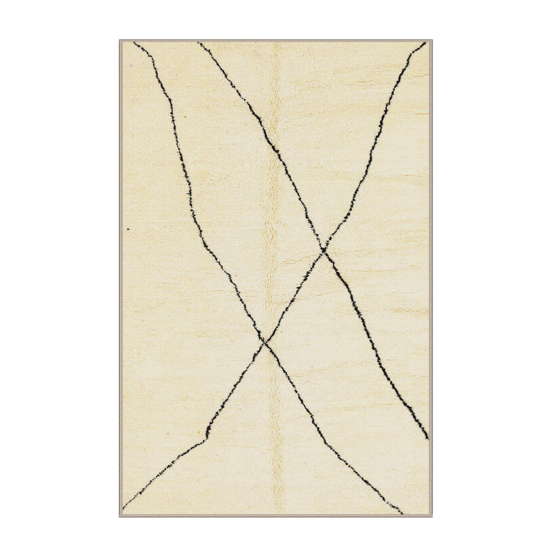 Tapis abstrait moderne 2908, Rectangle 2 pi x 4 pi