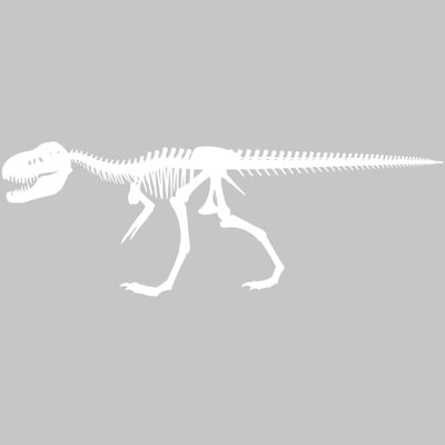 Adhésif décoratif squelette de dinosaure Alvie