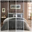 Édredon - grand, gris anthracite + literie grand pour, design