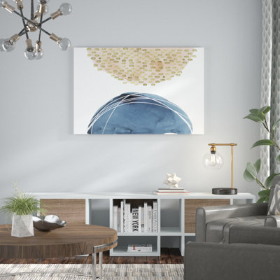 Up and over II - peinture sur toile tendue
