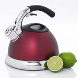 Creative Home Avalon 3 Quarts Stainless Steel Whistling Tea Kettle
