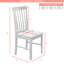 Ankrum 46 cm H Upholstered Dining Chair in Beige