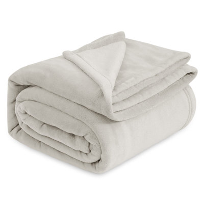 Couvre-lit pour lit - Couvertures douillettes douillettes en polaire, jeté en flanelle chaude et légère pour toutes les saisons