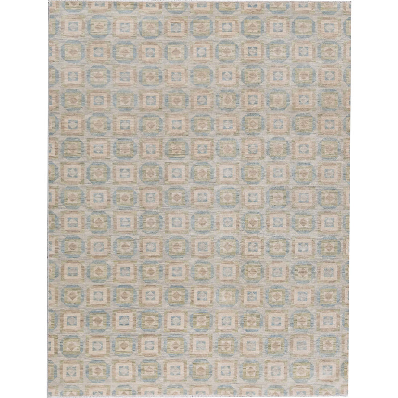 Wool Geometric Area Rug