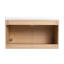 Ensemble de meuble-lavabo de salle de bain en chêne avec comptoir en résine 36 po, 2 portes Oak
