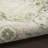 Haydel Oriental Machine Washable Power Loom Polyester Area Rug in Ivory/Green-97841430