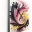 Paint Swirl I - Horloge murale moderne-1556824524