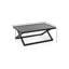 Solid Wood Cross Legs Coffee Table