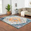 Tapis tissé Boho Medallion