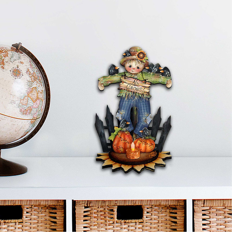 Wood Halloween Decoration