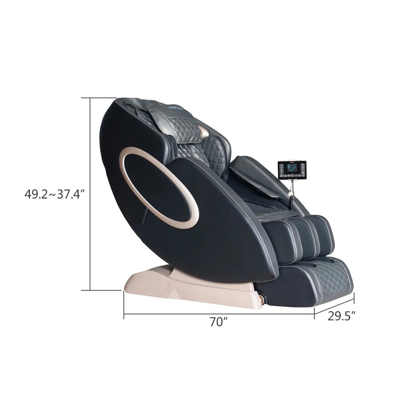 Faux Leather Heated Massage Chair