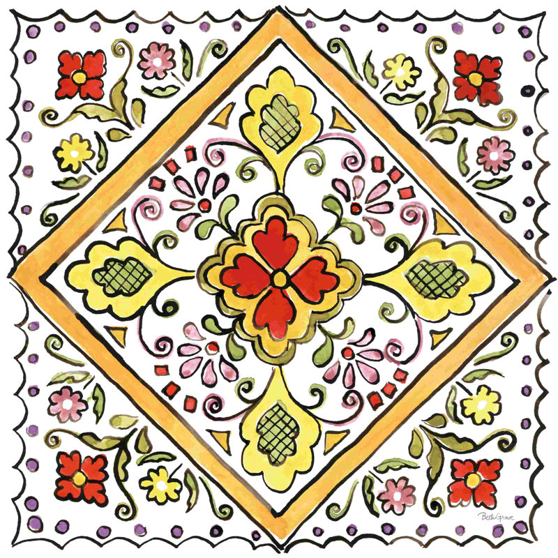Sunny Bouquets V, H 12 po x l 12 po