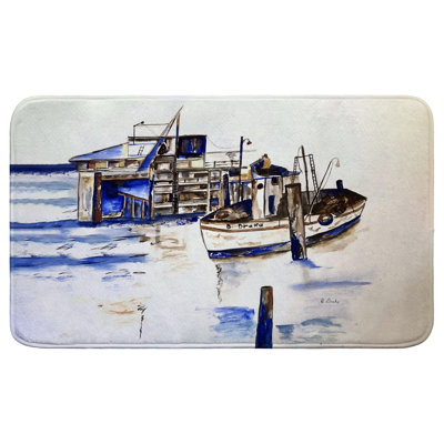 Tapis de bain Fishing Boat II