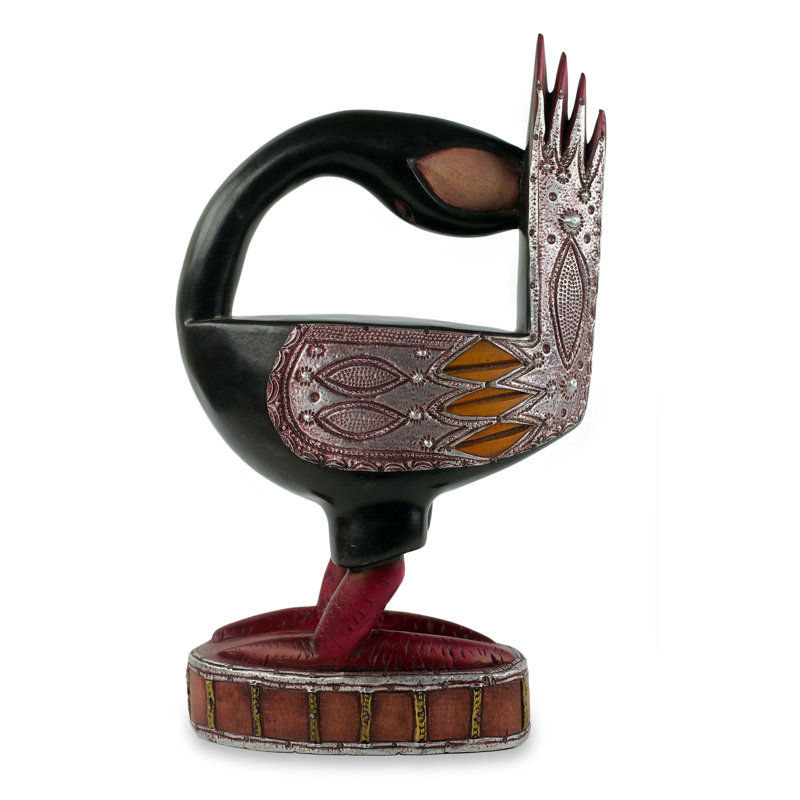 Fair Trade Sankofa Bird Wood Sculpture