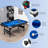 Goplus Foldable Indoor/Outdoor Use Table Billiard Table (89mm Thick)