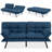 Gurlal Twin 71'' Upholstered Convertible Sofa-1541800979