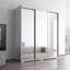 Armoire blanche 71 "avec miroir Aria-872644189