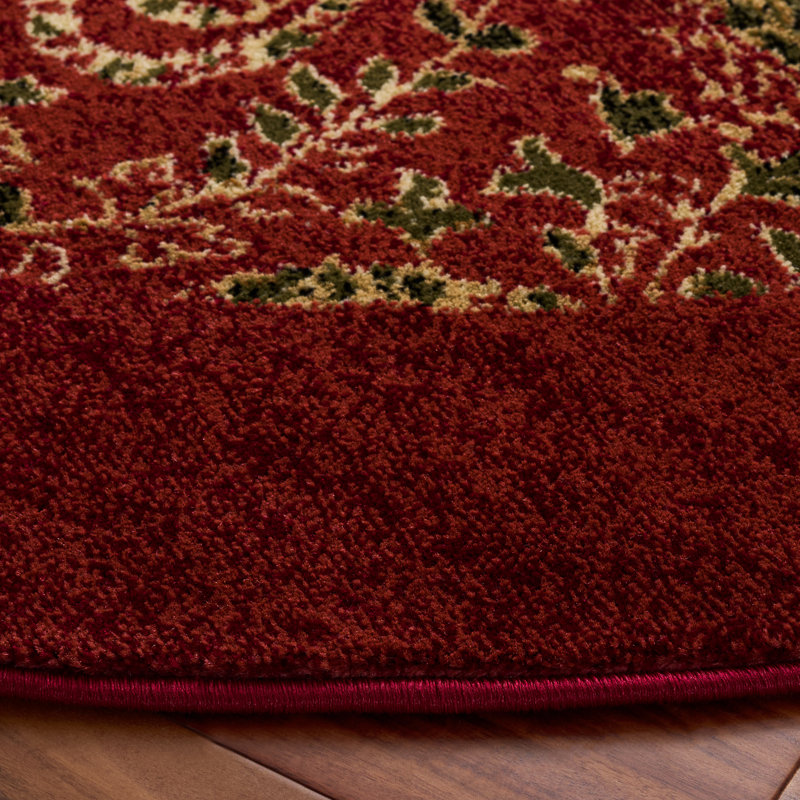Klose Performance Paisley Rug, Round 8'