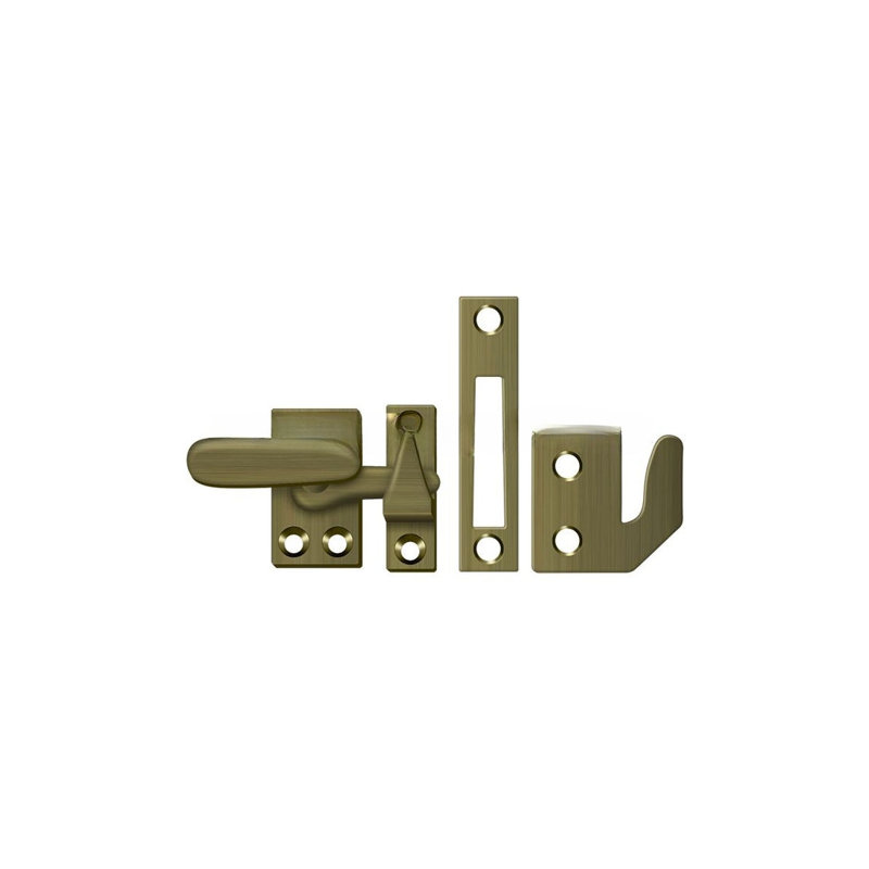 Hardware, Antique Brass, 1.3" H x 1.5 W x 0.5" D