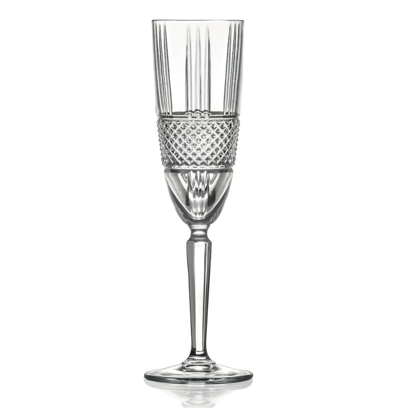 Melendy 6 oz. Crystal Flute Set