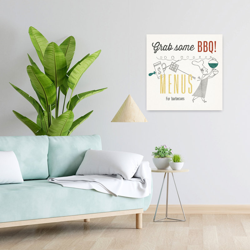 «Retro Food Grab Some», rétro, art rétro, H 24 po x l 24 po