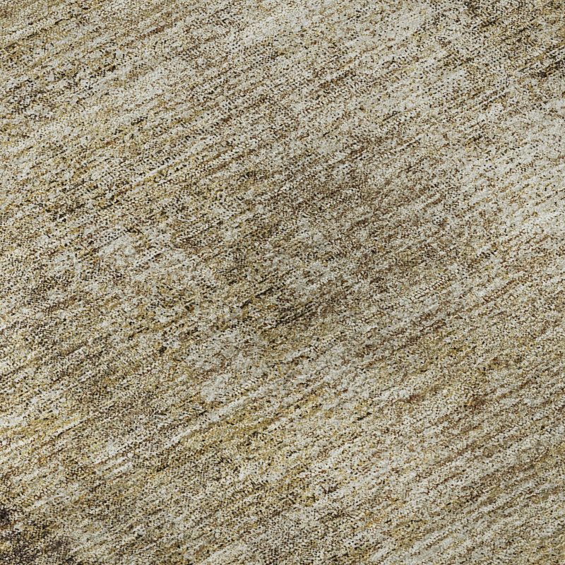 Premium Machine Washable Prisco Brown Rug, Rectangle 3' x 5'