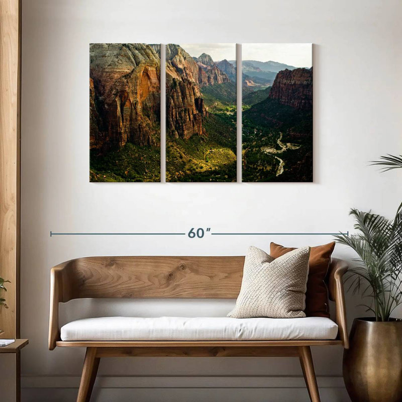 Alvord Angels Landing Viewpoint, H 28 po x l 45 po