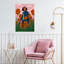 Printemps tulipe Bliss Peaceful Serene Abstract Tulip Flower Nature Art mural-1458018924