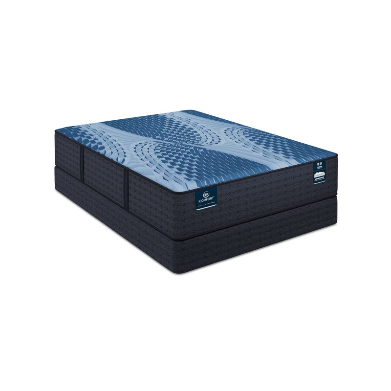 iComfort Aspire Medium Mattress with Standard Profile 9" Foundation, Extra-long Twin