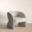 Fauteuil en polyester l 31 po Cassie-Mai