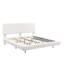 Sommier flottant rembourré moderne avec tête de lit épaisse et lumière DEL RVB-124082500
