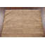 Tapis brun noué à la main de conception unique 2 pi 10 po x 3 pi 8 po
