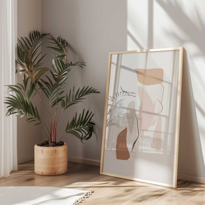 Tender Gaze Print in a Frame