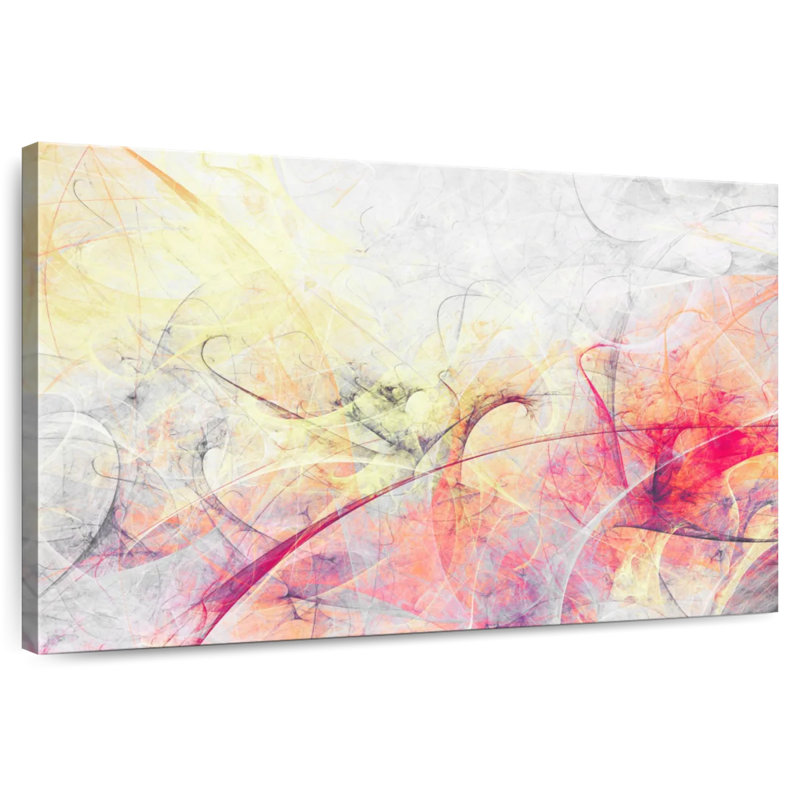 Avery Abstract Soft Colors, 20" H x 30" W
