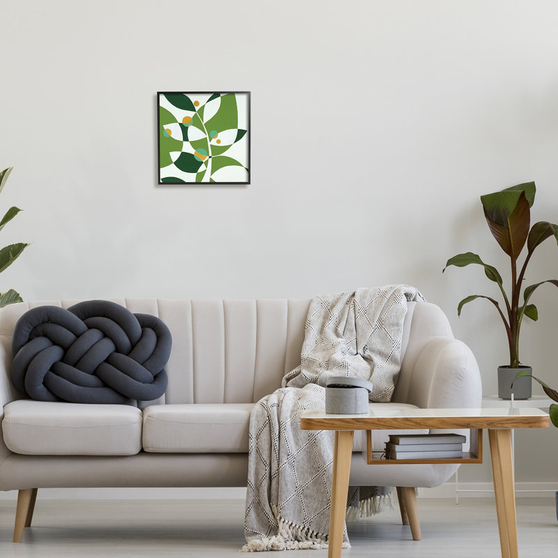 «Stupell Industries», art mural moderne sur toile abstraite par Liz Jardine, H 12 po x l 12 po x P 1,5 po
