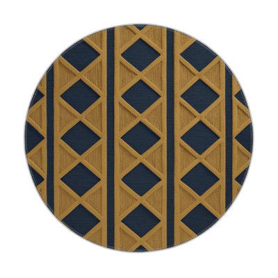 Trellis Gray Indoor and Outdoor Area Rug