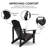 Grandview Solid Wood Adirondack Chair-378284755