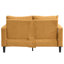 Orange 57 po 2 po avec coussin éponge rembourré. Structure en bois pour les petits espaces de vie, chambre à coucher, appartement de la forme 2. Salon, look-121051170