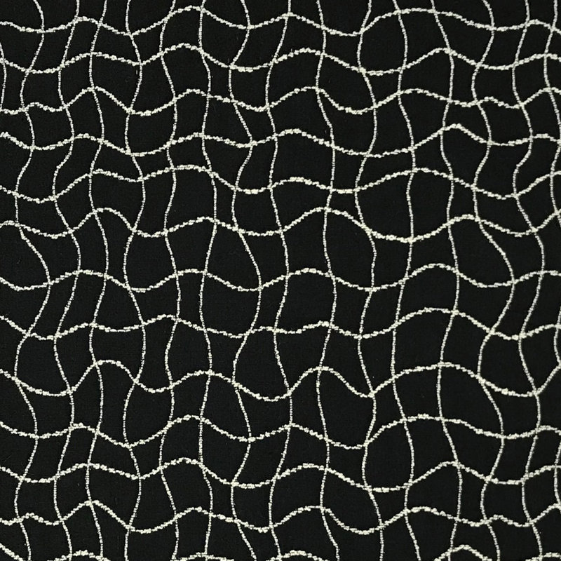 Oreiller géométrique Wiggly Phillip, 24 po x 24 po