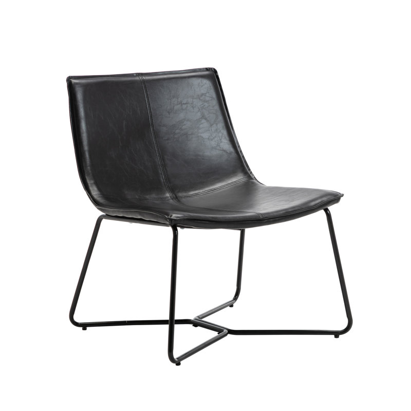 Fauteuil d'appoint 26 po Panfilo, Noir