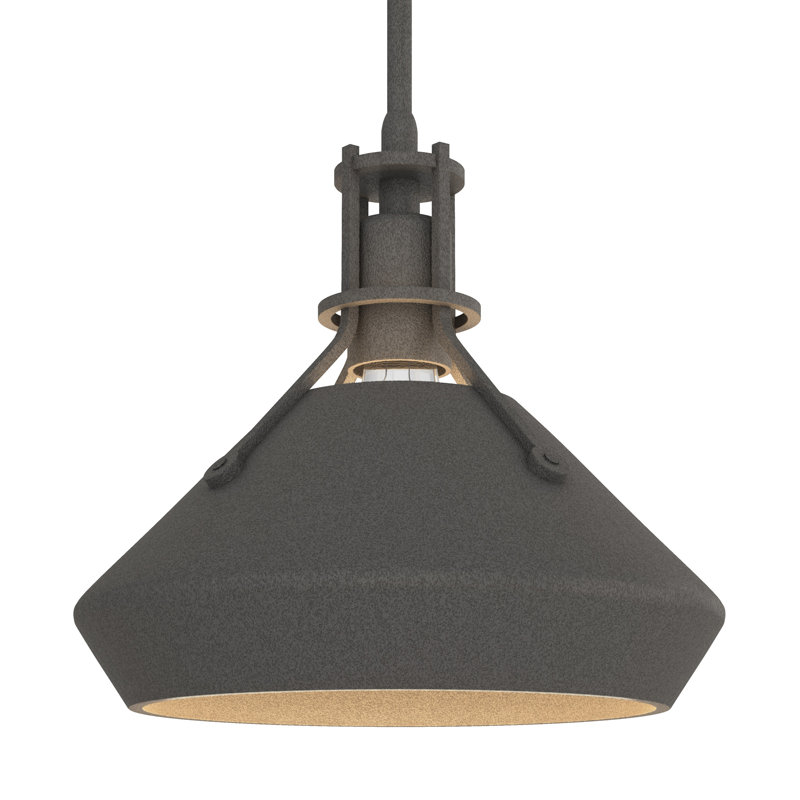 Henry with Chamfer Pendant, Natural Iron, Natural Iron