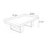 Table basse de style champêtre américain-573542167