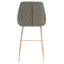 Metzler Upholstered Counter Stool with Metal Frame-464518966-464645743
