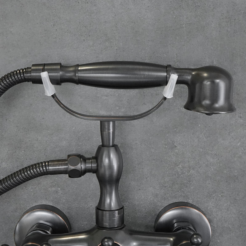 Leavitt Mixer Shower with Handheld Shower Head